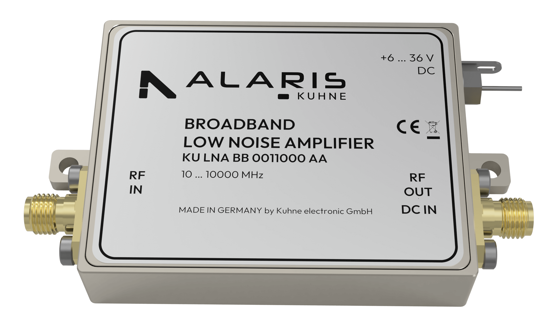 Low Noise Broadband Amplifier, 10 ... 10000 MHz